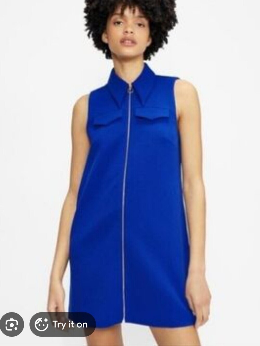 Ted Baker London Womens Elsroad Collared sleeveless mod Aline dress. Sz 3 = 8 - Picture 2 of 10